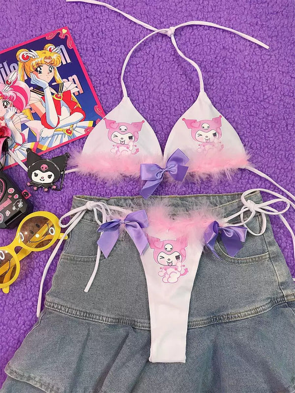 Cute Kuromi underwear set KF705814