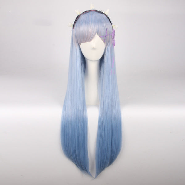 cosplay blue wig  KF1116