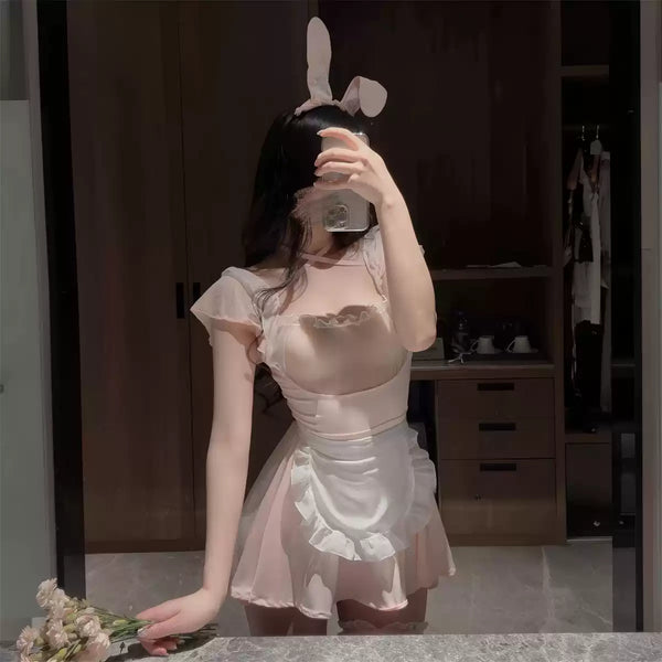 Lace Bunny  dress KF1454