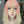 Pink gradient white wig KF11226