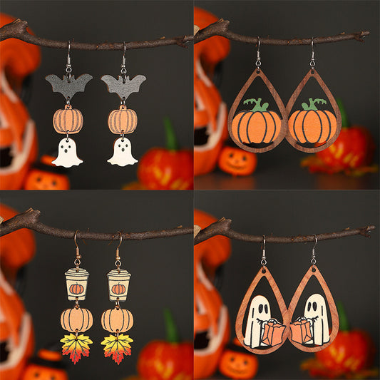 Halloween cute earrings   KF70366