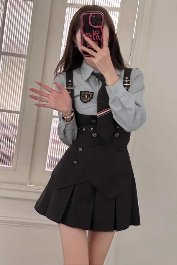 Sweet and spicy jk uniform suit   KF705692