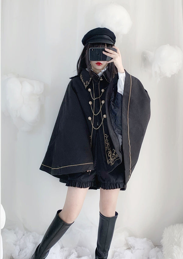 Vintage Cape Coat  KF70040