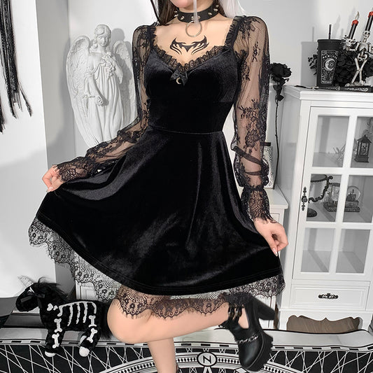 Lolita lace princess dress   KF70270