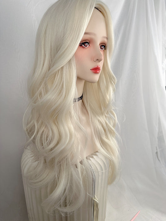 blonde wig   KF11052