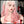 lolita pink gradient wig KF11068