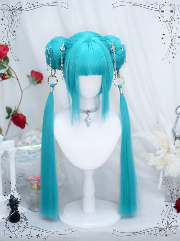 Cos Double Ponytail Wig    KF11286