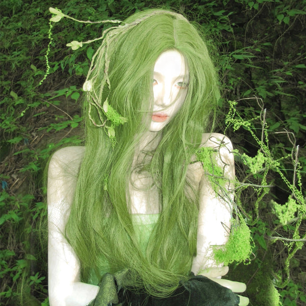 lolita green wig  KF11078