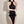 Black Slit Dress KF70280