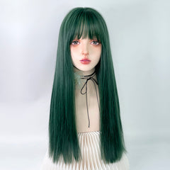 Harajuku  Green wigs KF7613