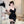 Deep V-neck suspender   dress   KF14692