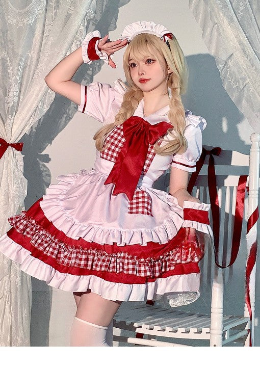 Cute maid costume for Christmas  KF705699