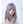 Lolita purple gray wig   KF11044