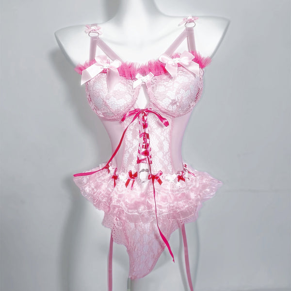 Pink Strap Dress  KF70488
