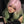 Pink gradient green wig   KF11079