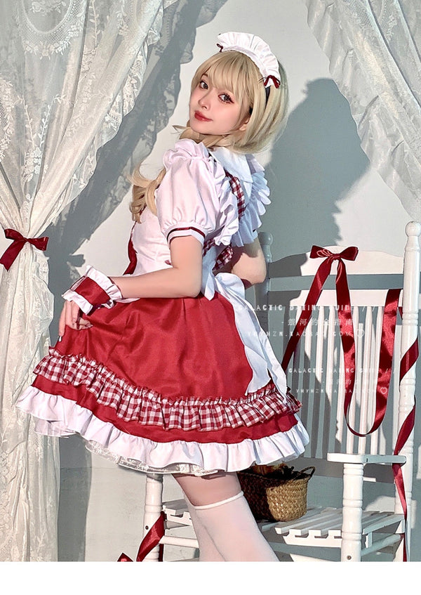 Cute maid costume for Christmas  KF705699