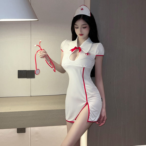 cute nurse uniform  KF83926