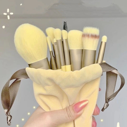YELLOW cheesecream  Makeup Brush Set MK176
