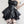black wrap dress  KF70104