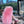 pink curly wig KF11003
