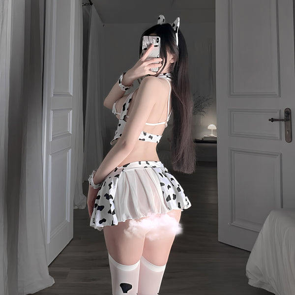 Cow maid  dress KF1363