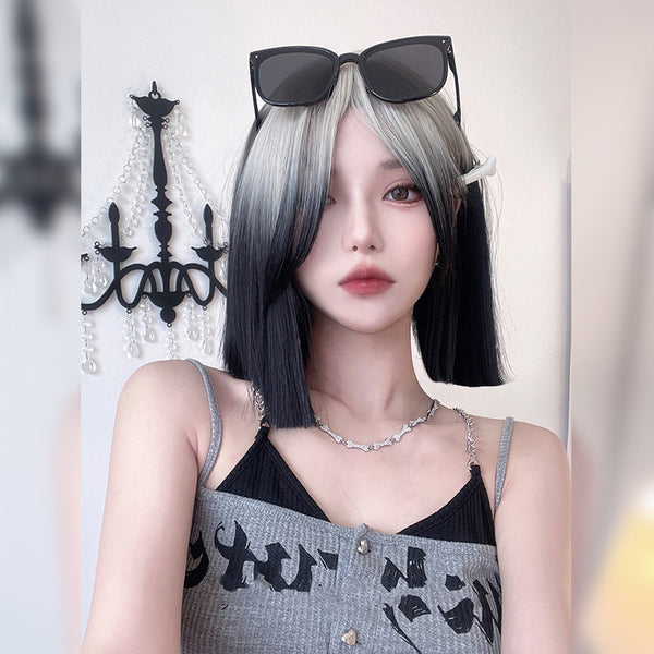 lolita gradient short wig  KF70129