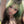 green gradient wig KF11036