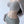 Grey long sleeved knit shirt  KF70479