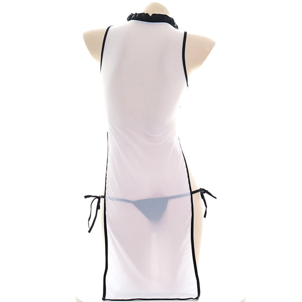 hollow cheongsam dress   KF11308