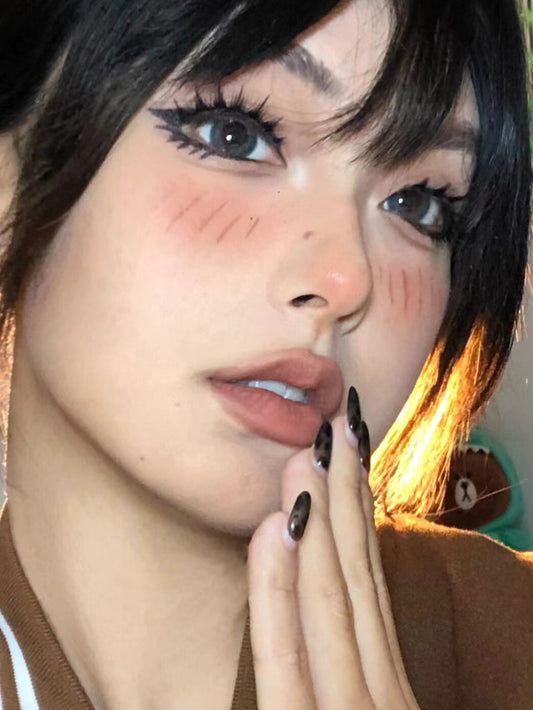 cosplay manga natural false eyelashes MK112