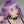 lolita purple wig   KF11038