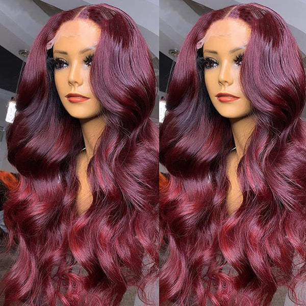 red lace wig  KF11156