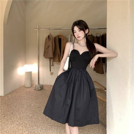 black dress camisole KF83902