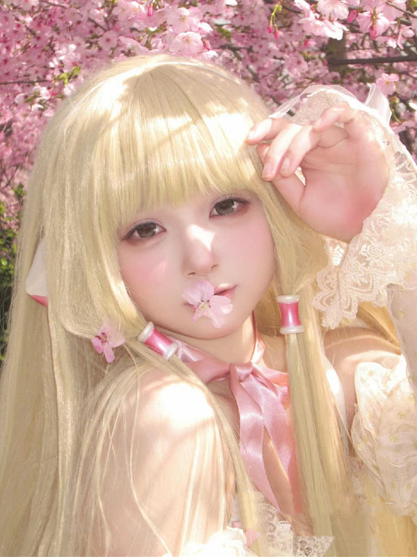 Lolita blonde wig KF11266