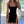 black suspender dress  KF70242