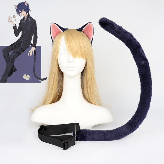 cosplay cat ear cat tail 2 pieces set  KF83641