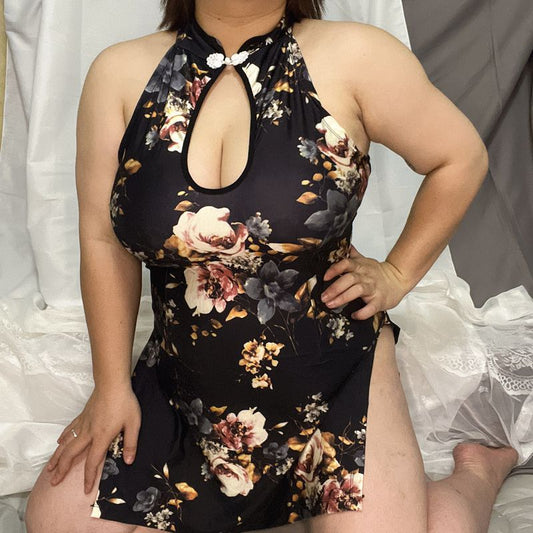 plus size cheongsam  KF60203