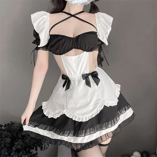 Cute Lingerie Maid Dress  KF70299