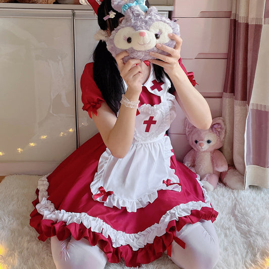 cosplay maid dress  KF70424