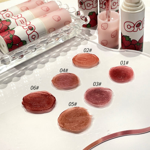 Strawberry 6-color lip glaze  KF83811