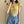 cute cropped T-shirt  KF1107