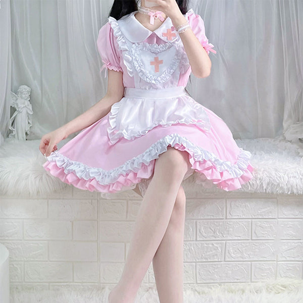 cosplay maid dress  KF70424