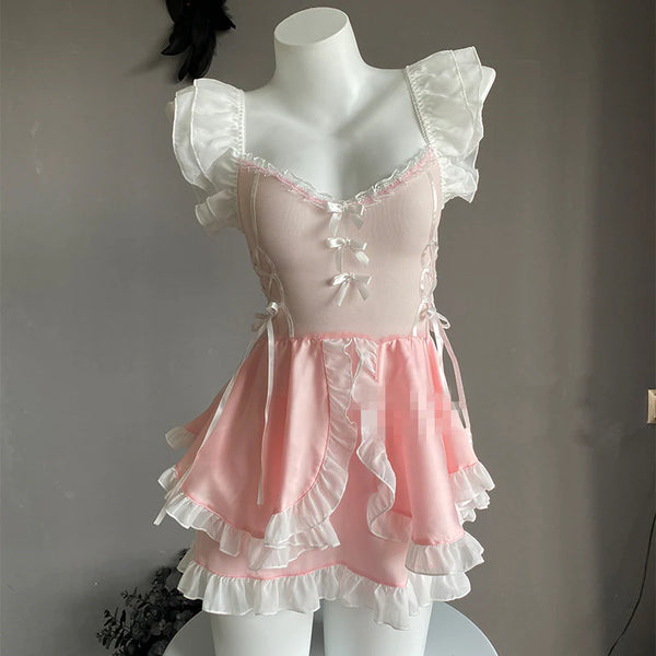 Cute lace dress set  KF83873