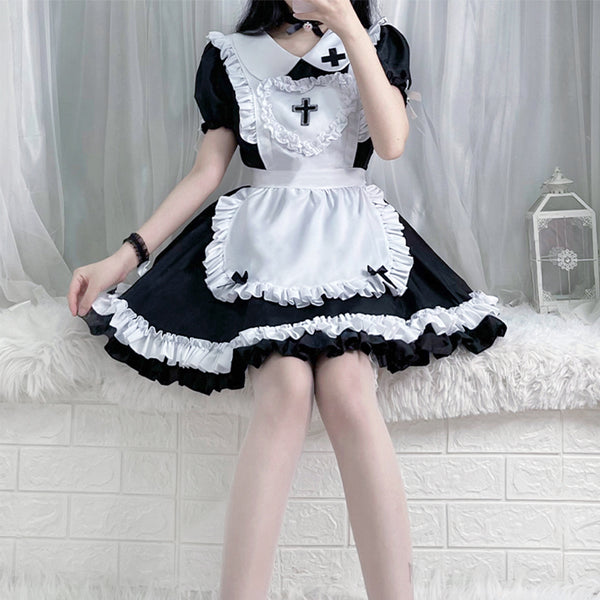 cosplay maid dress  KF70424