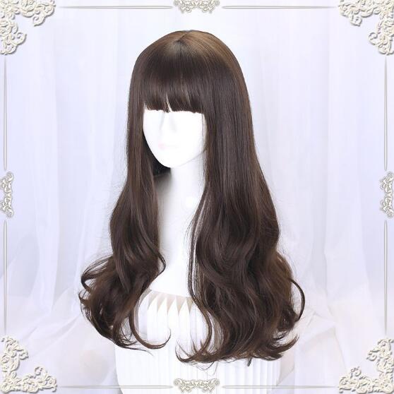 DAILY BLACK BROWN WIG KF83741