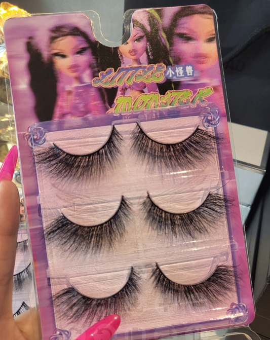 FALSE EYELASHES THICK CURLING MK108