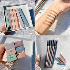 Grey / Brown Waterproof  3  Eyebrow Pencil