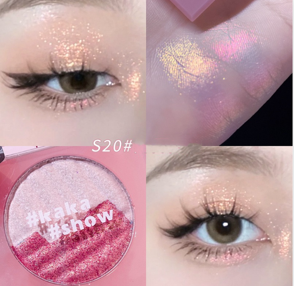 Two-color pearlescent eyeshadow highlight MK210