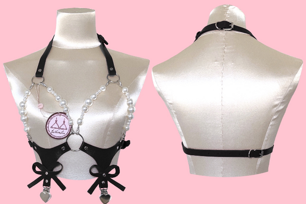 Ribbon pearl sexy belt KF90071