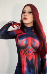 RED LONG STRAIGHT WIG  KF82913